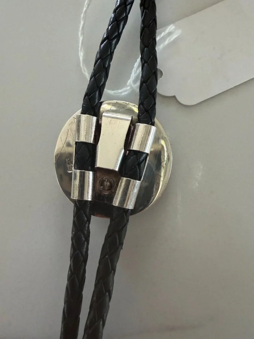 Bolo Tie with Silver 3D Star and Comfort Strap